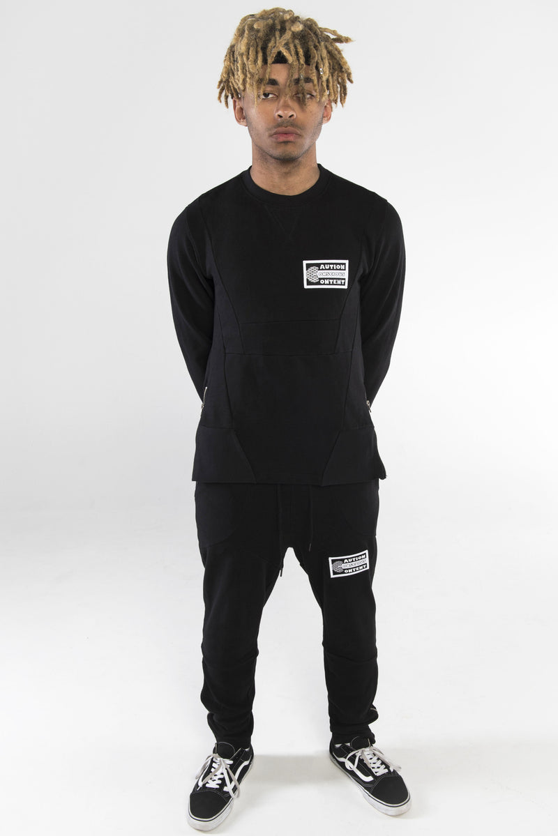 Caution Zip Tracksuit