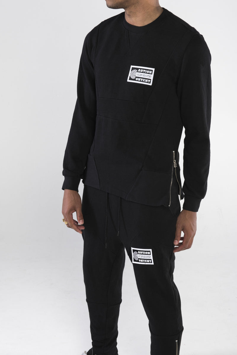 Caution Zip Tracksuit