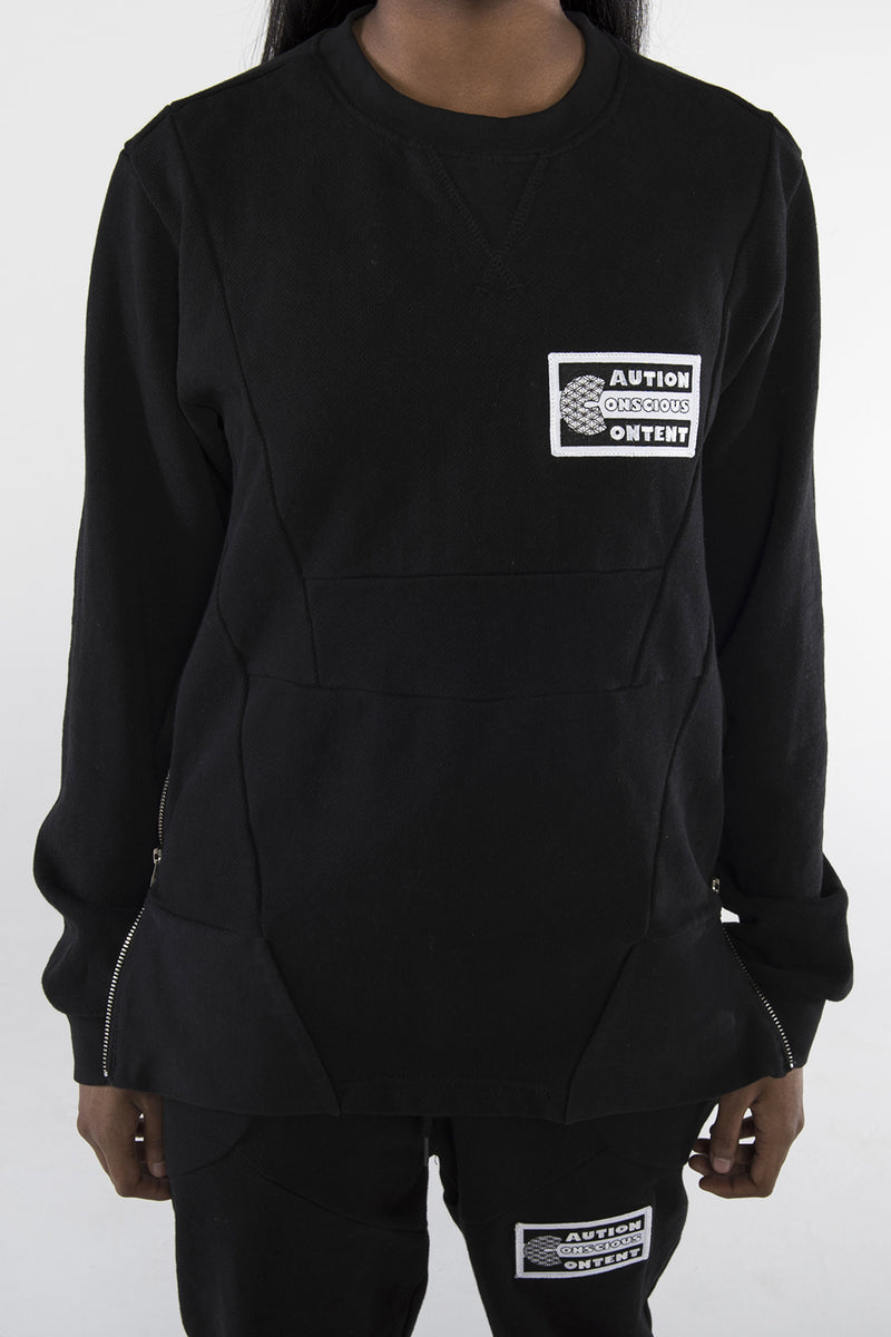 Caution Zip Tracksuit