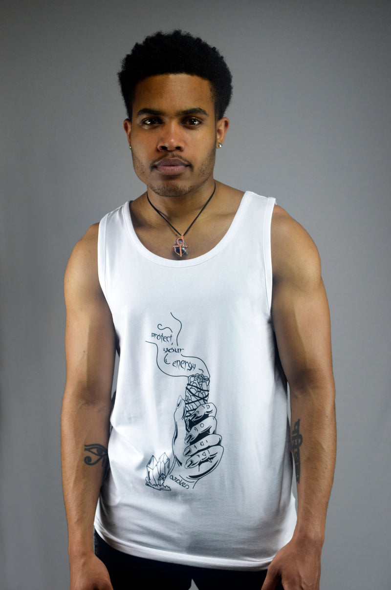 Protect Your Energy Vest - White