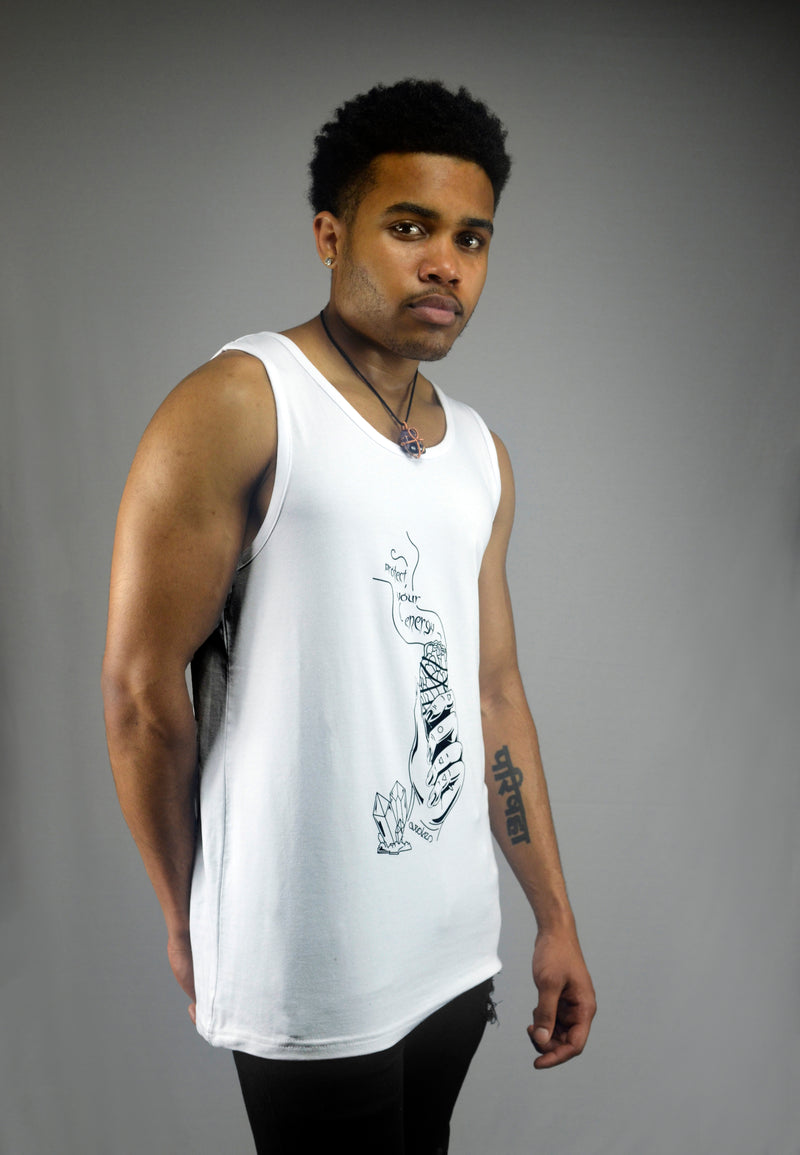 Protect Your Energy Vest - White