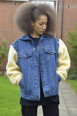 Vegan Vintage Denim Jacket