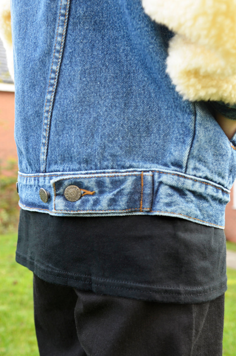 Vegan Vintage Denim Jacket