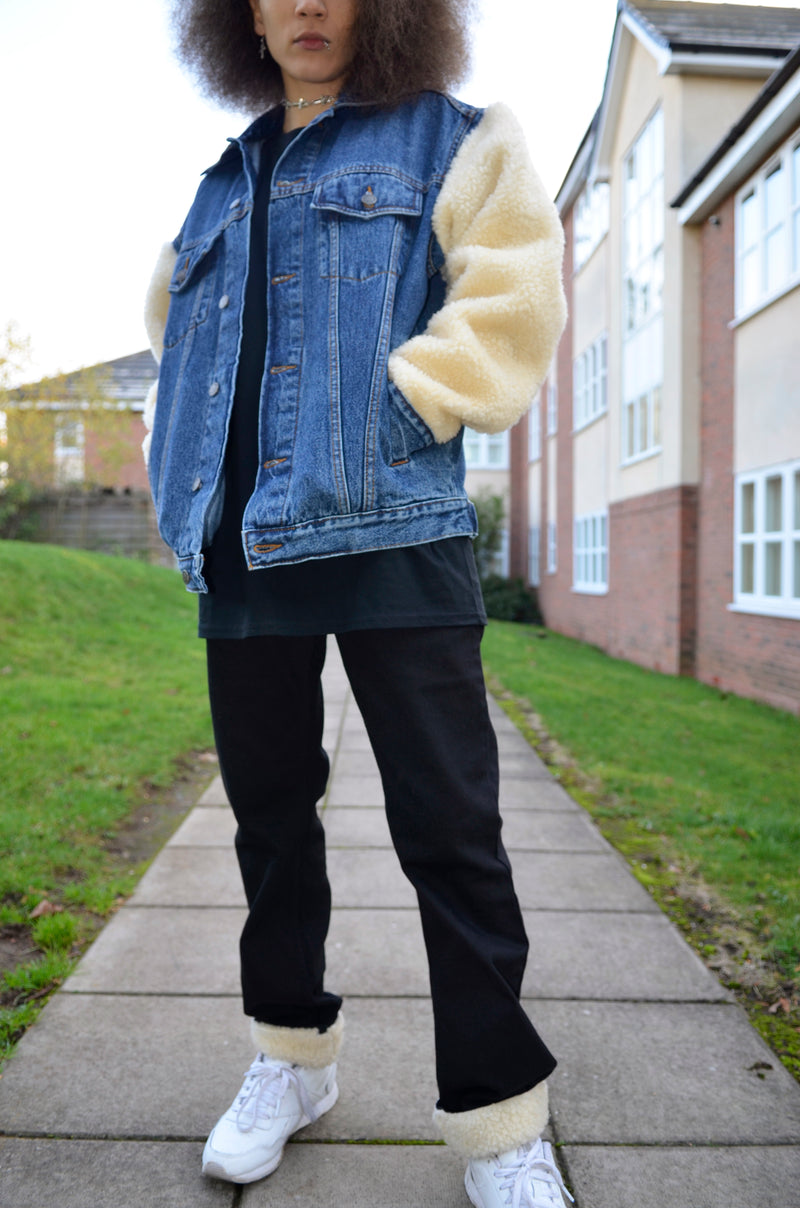 Vegan Vintage Denim Jacket