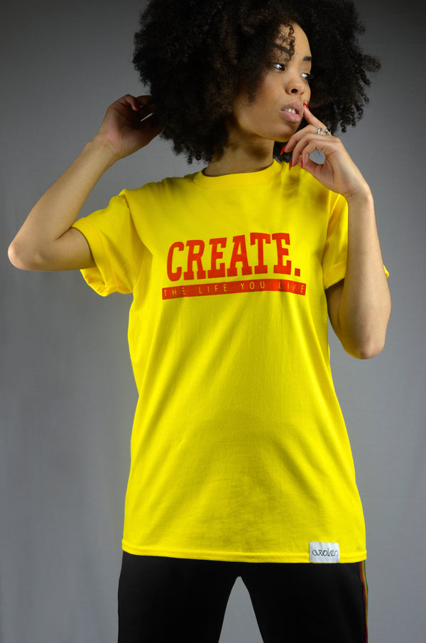 Create T-Shirt - Yellow