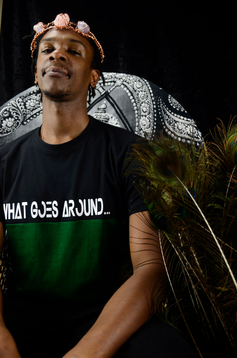 What Goes Around T-Shirt - Emerald