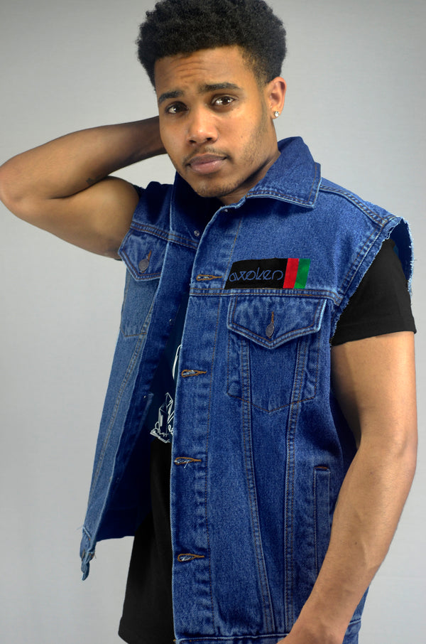 Meditation Vintage Denim Gilet