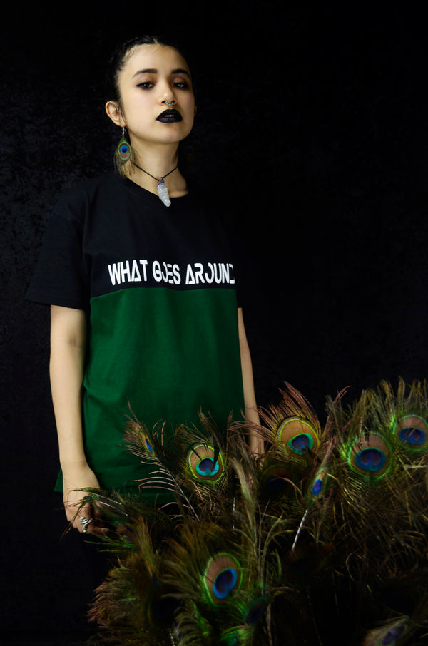 What Goes Around T-Shirt - Emerald