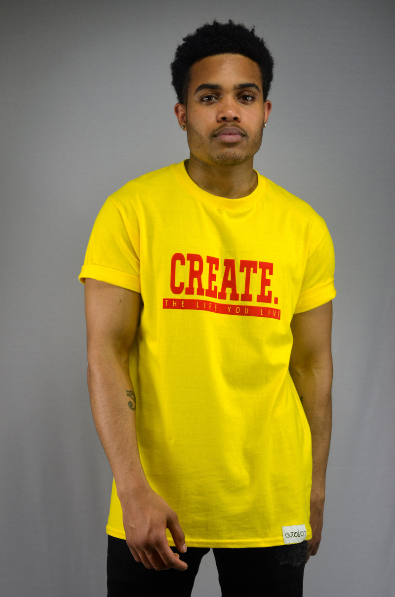 Create T-Shirt - Yellow