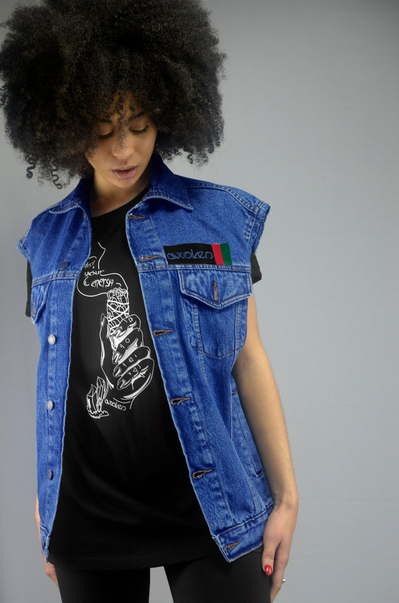 Meditation Vintage Denim Gilet