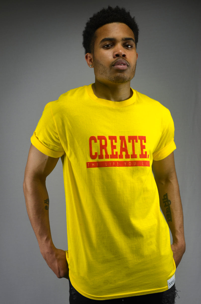 Create T-Shirt - Yellow
