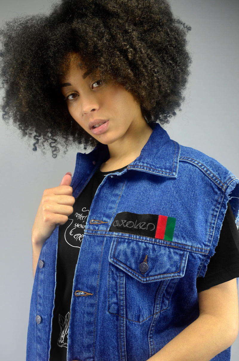 Meditation Vintage Denim Gilet