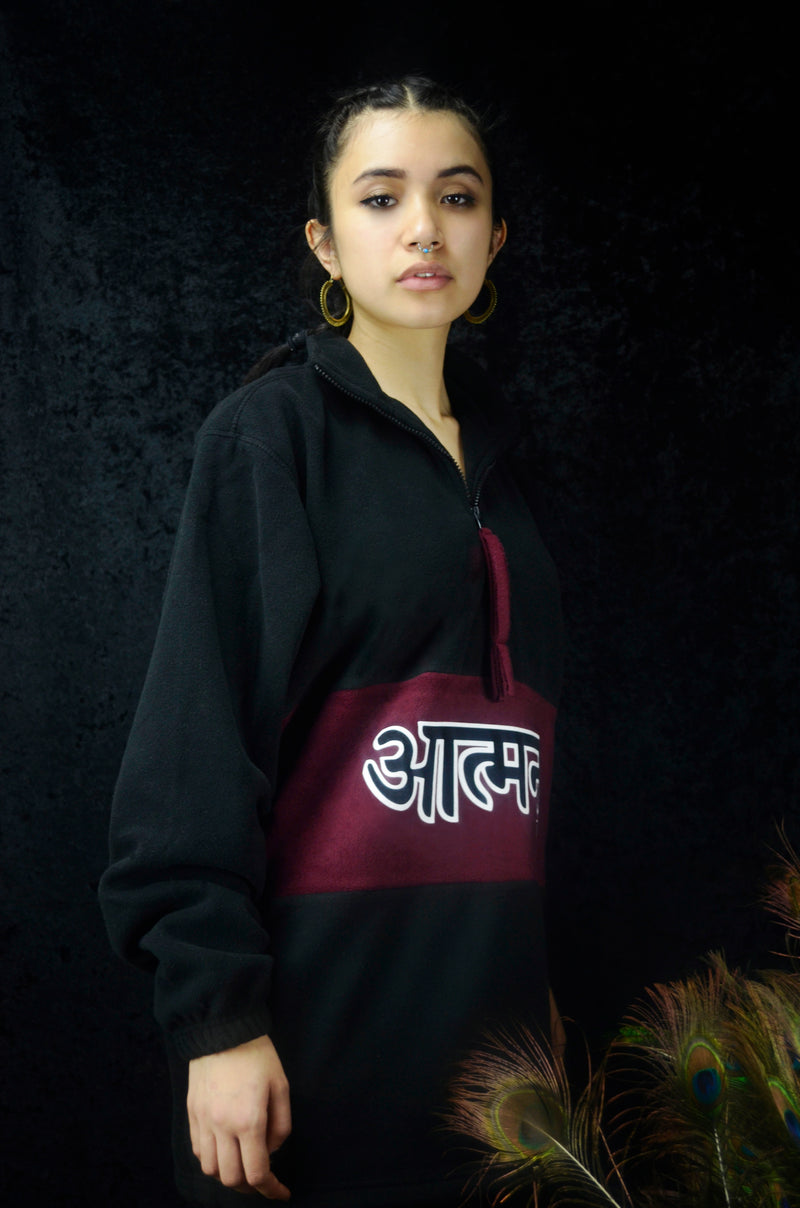 Sanskrit Fleece - Maroon
