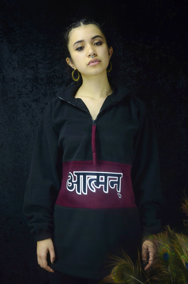 Sanskrit Fleece - Maroon