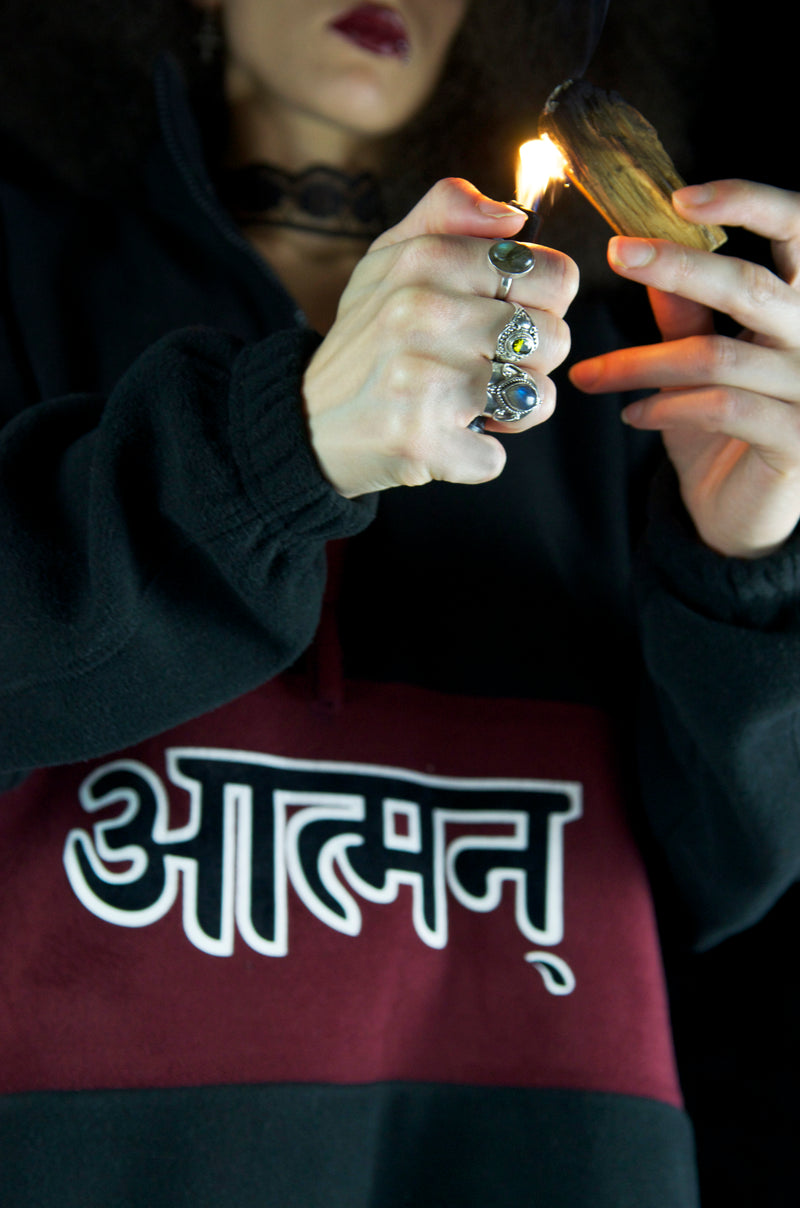 Sanskrit Fleece - Maroon