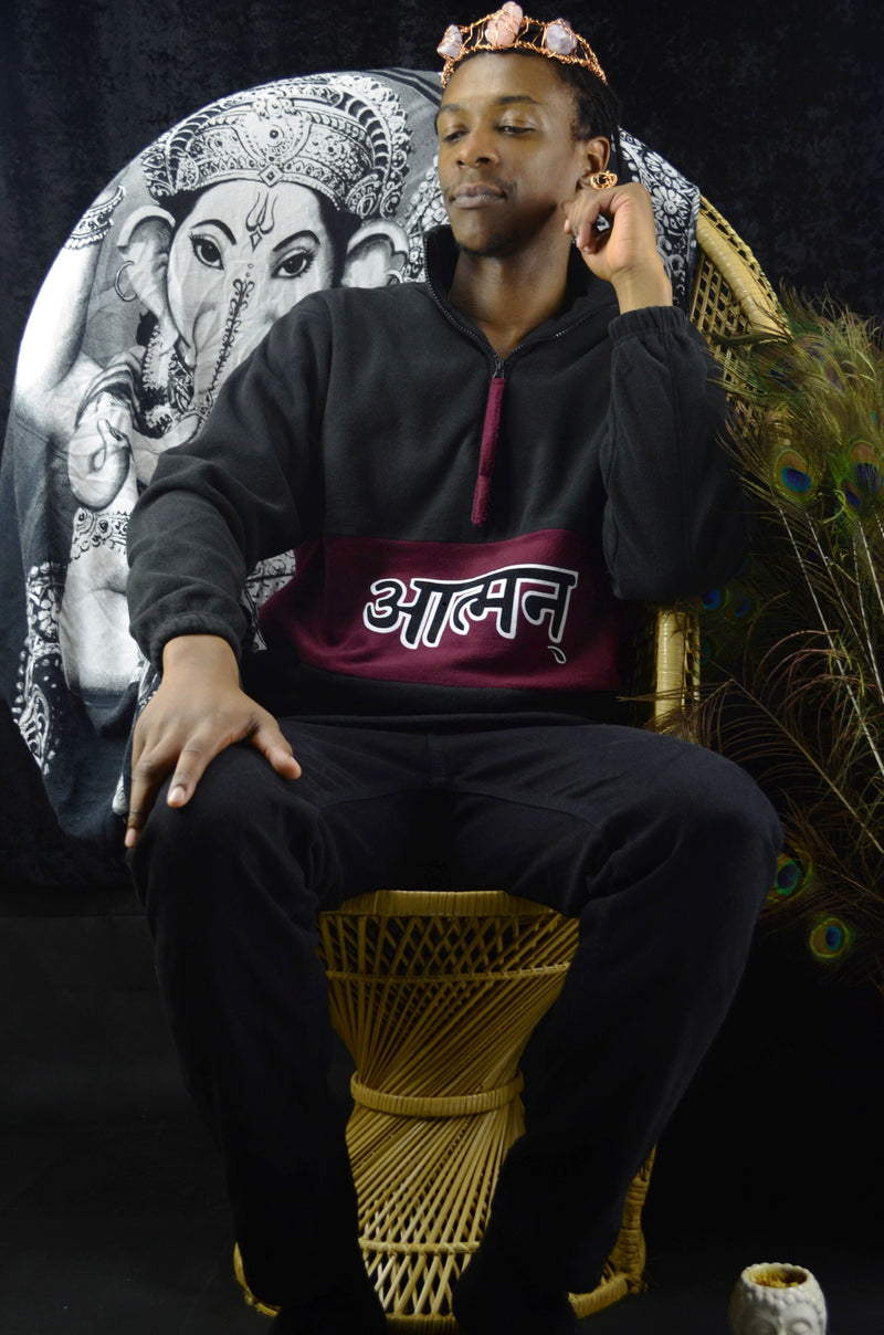 Sanskrit Fleece - Maroon