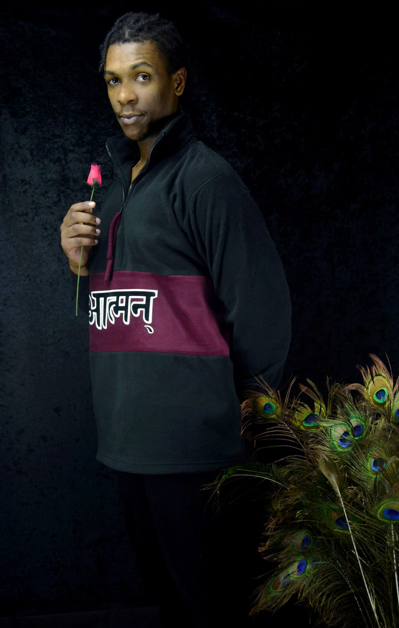 Sanskrit Fleece - Maroon