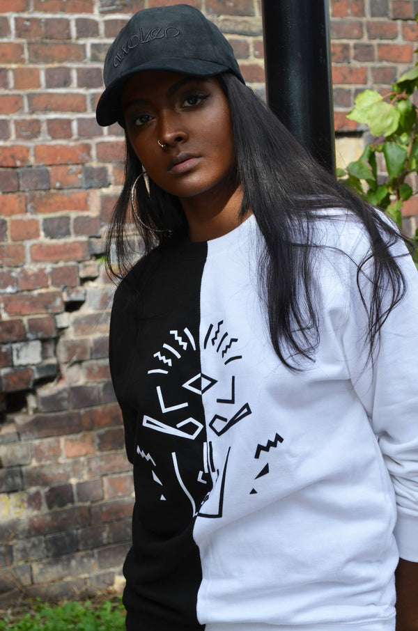 Mask Jumper - Black and White