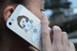 Buddha Girl Sticker