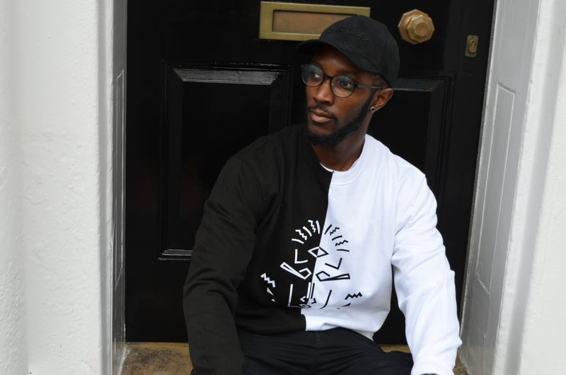 Mask Jumper - Black and White