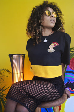Nefertiti Crop Top