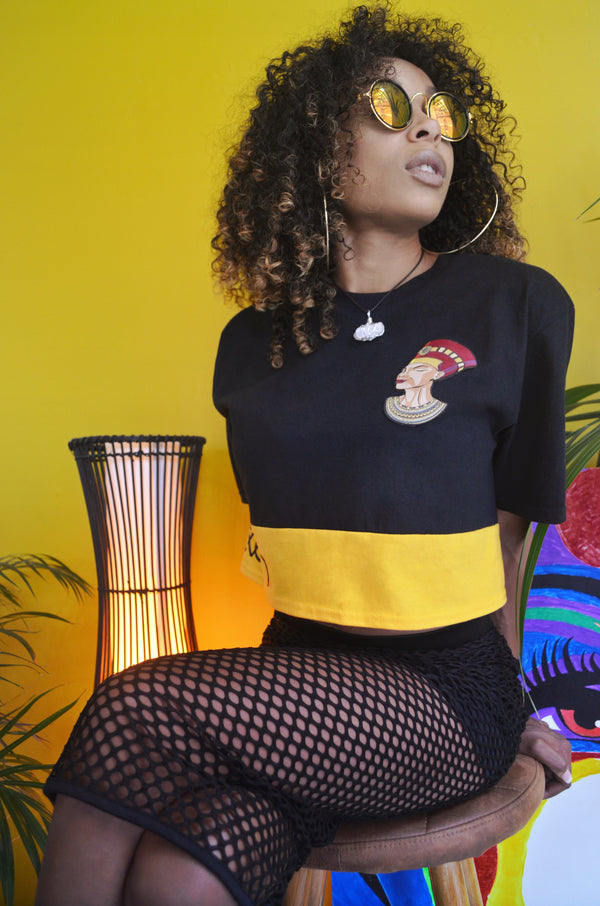 Nefertiti Crop Top