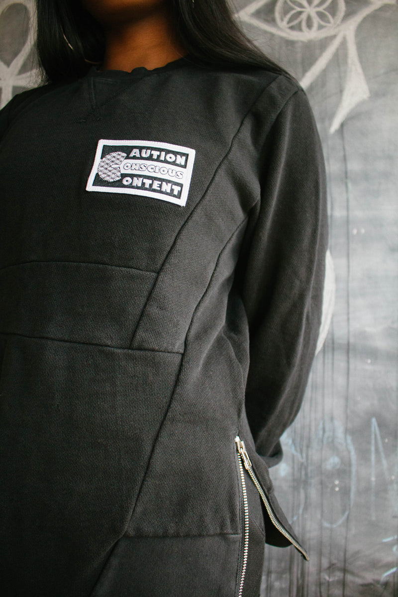 Caution Zip Tracksuit