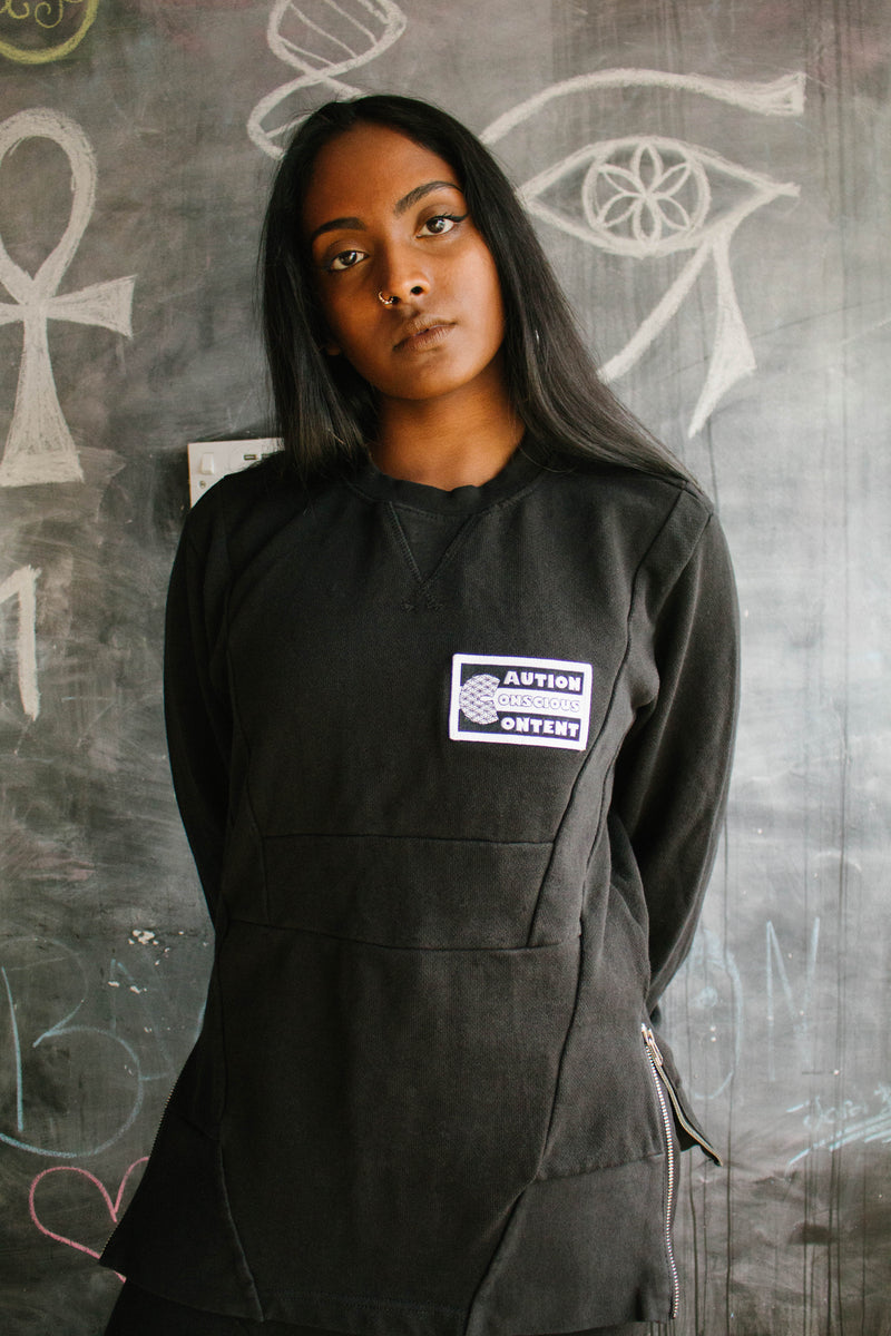 Caution Zip Tracksuit