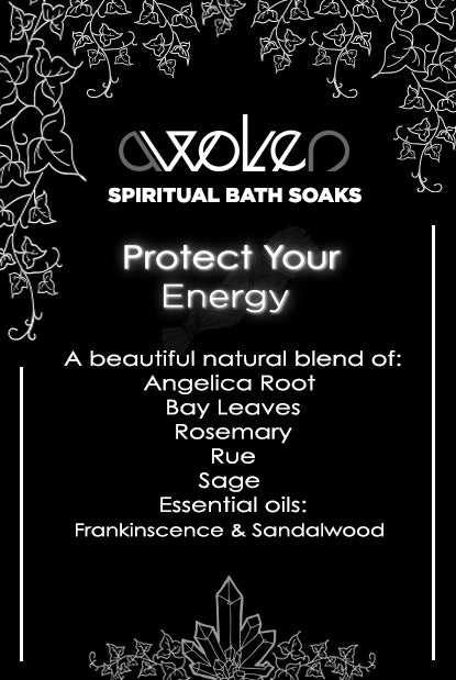 Bath Soak: Protect Your Energy